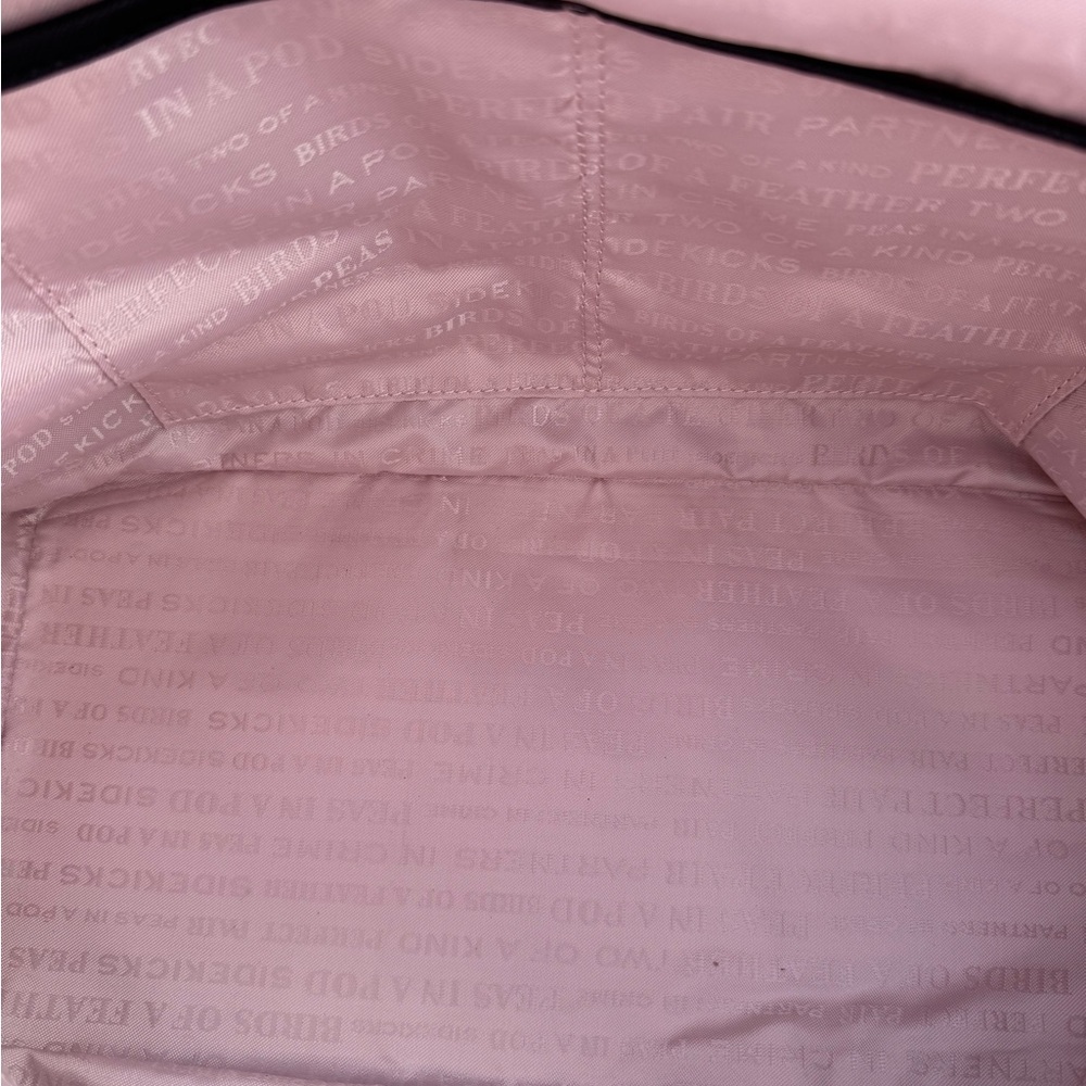 Kate Spade Bridal Tote Storybook Lining with Kate Spade Pink Dust Bag - Picture 11 of 11